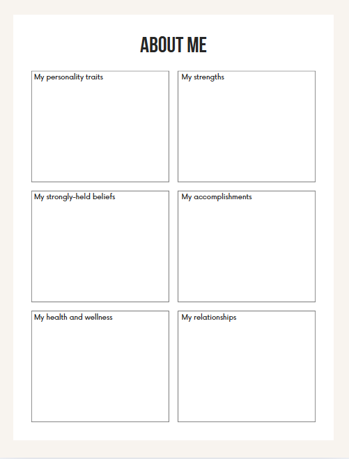 Vision Board Workbook