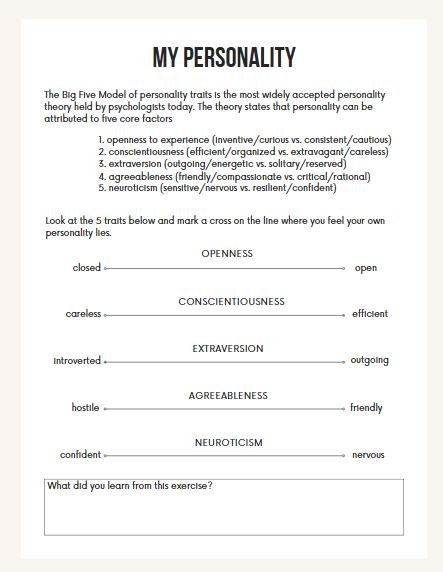 Vision Board Workbook